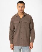 Chemise Tenerife marron