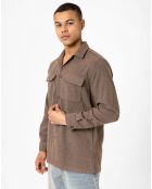 Chemise Tenerife marron