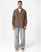 Chemise Tenerife marron