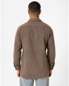Chemise Tenerife marron