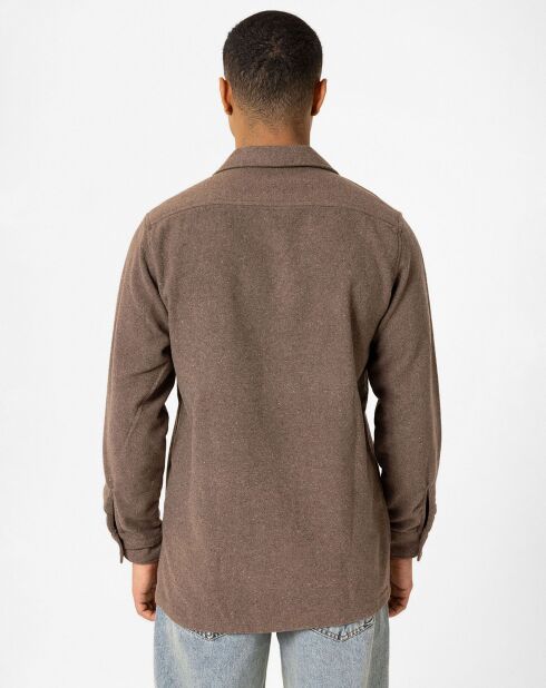 Chemise Tenerife marron