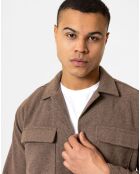 Chemise Tenerife marron