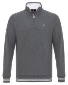 Sweat zippé Armanie gris