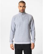 Sweat zippé Armanie gris