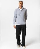 Sweat zippé Armanie gris