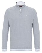 Sweat zippé Armanie gris
