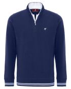 Sweat zippé Armanie bleu