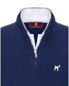 Sweat zippé Armanie bleu