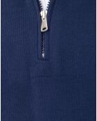 Sweat zippé Armanie bleu