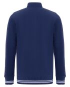 Sweat zippé Armanie bleu