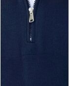 Sweat zippé Armanie bleu