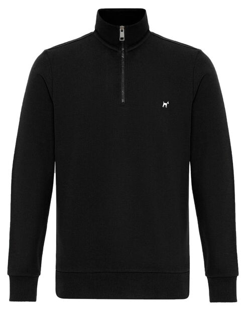 Sweat zippé Raul noir