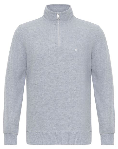 Sweat zippé Raul gris