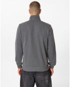 Sweat zippé Attilio gris