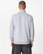 Sweat zippé Attilio gris