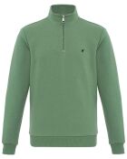 Sweat zippé Attilio kaki