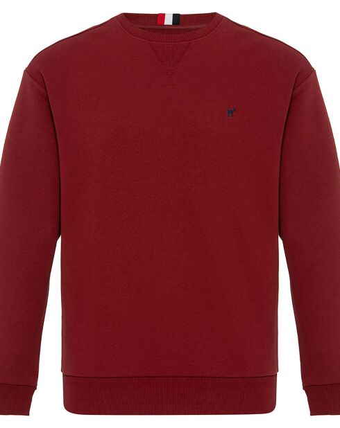 Sweat Hierro bordeaux