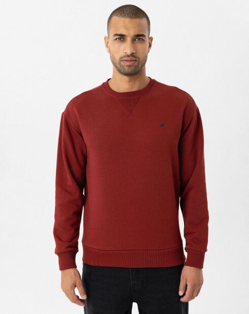 Sweat Hierro bordeaux
