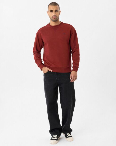Sweat Hierro bordeaux