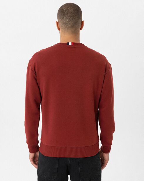 Sweat Hierro bordeaux