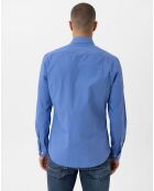 2 Chemises Fernando sax/bleu
