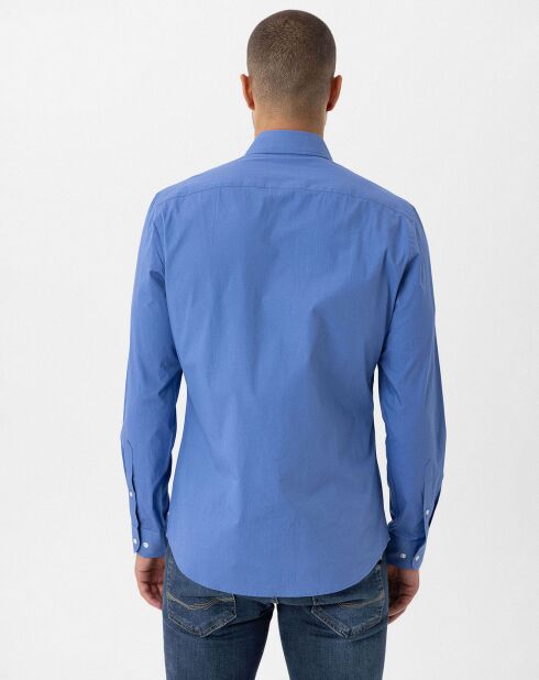 2 Chemises Fernando sax/bleu