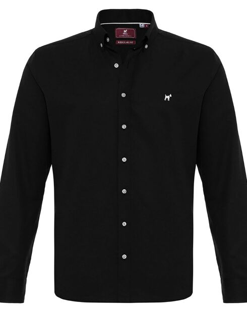 2 Chemises Fernando blanc/noir