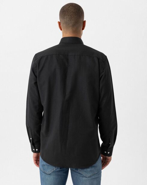 2 Chemises Fernando blanc/noir