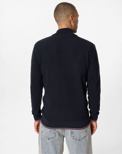 Gilet Gomera bleu