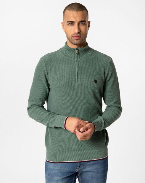 Pull Hierro vert