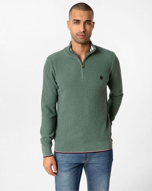 Pull Hierro vert
