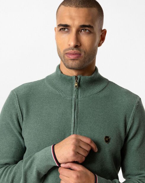 Pull Hierro vert