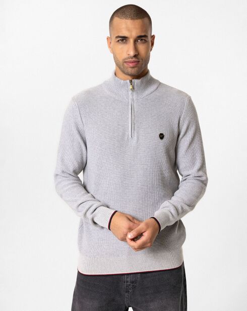 Pull Hierro gris