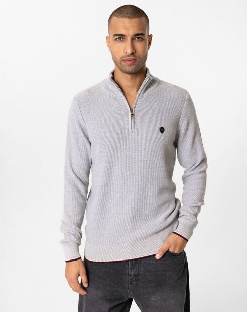 Pull Hierro gris