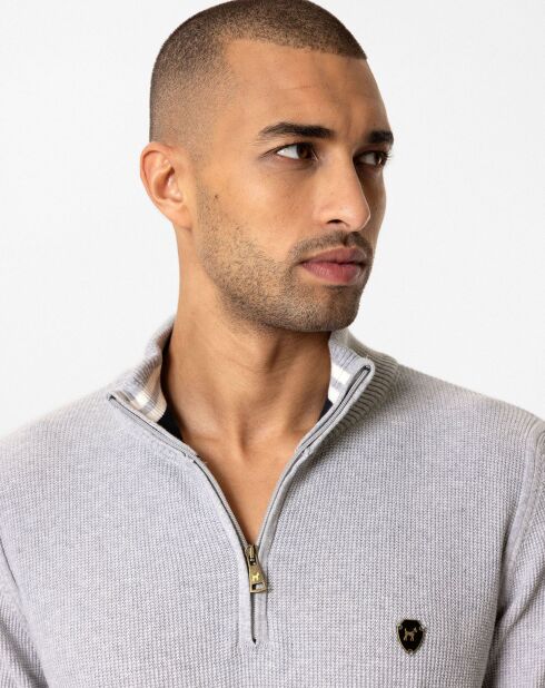 Pull Hierro gris