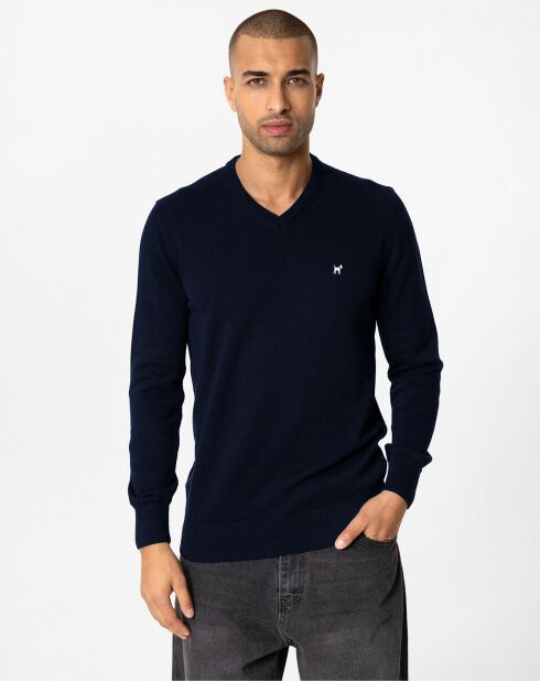 Pull Benedetto bleu