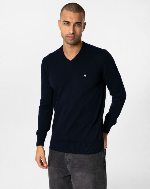Pull Benedetto bleu