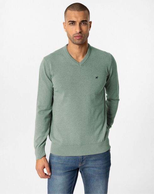 Pull Armanie vert