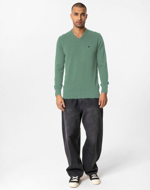 Pull Armanie vert