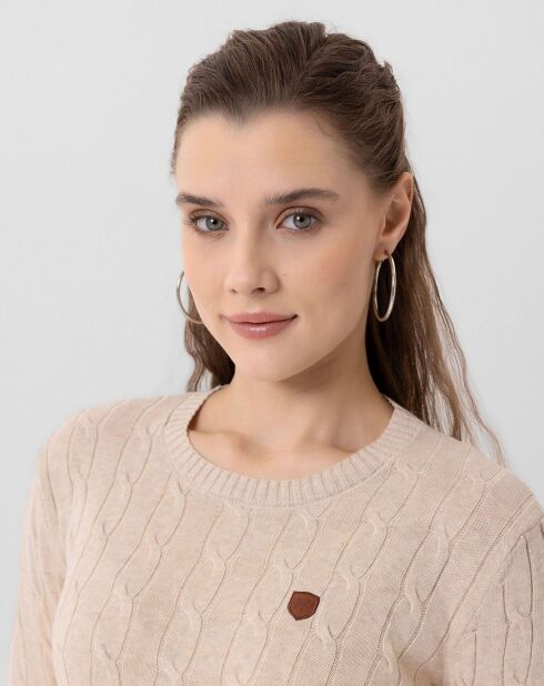 Pull Murcia beige