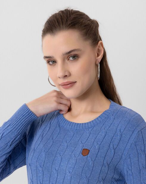 Pull Gomera bleu