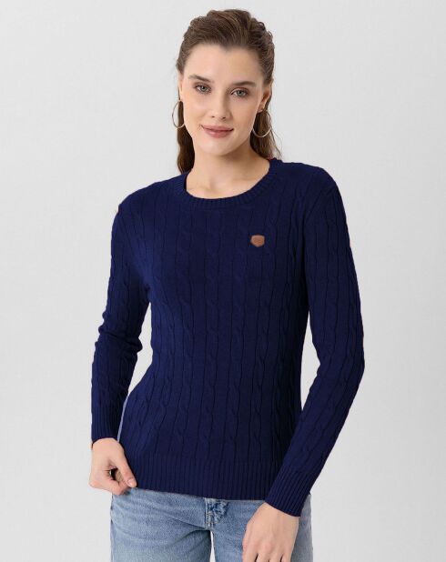 Pull Gomera bleu