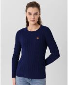 Pull Gomera bleu