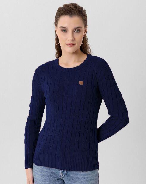 Pull Gomera bleu