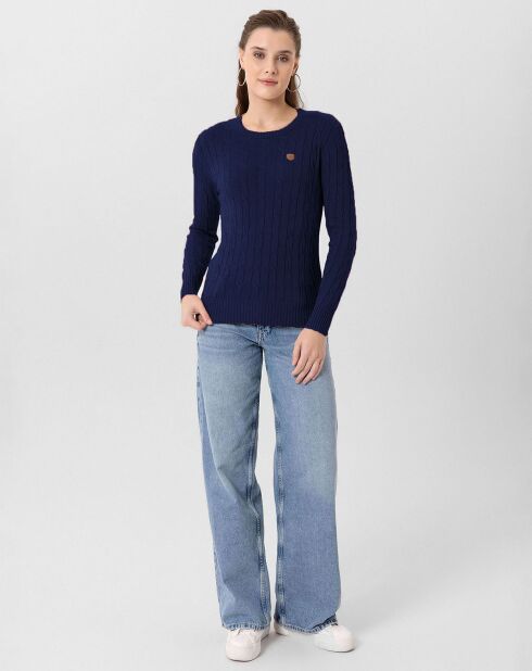 Pull Gomera bleu
