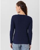 Pull Gomera bleu