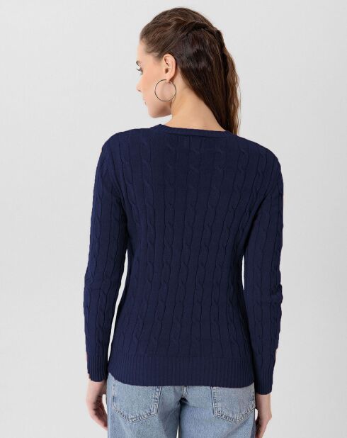 Pull Gomera bleu