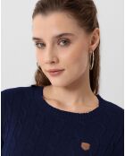Pull Gomera bleu