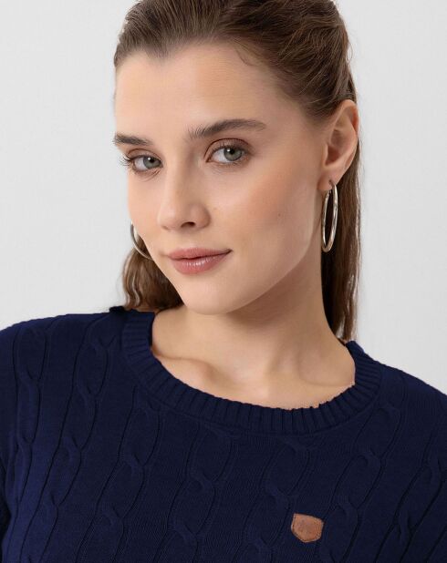 Pull Gomera bleu