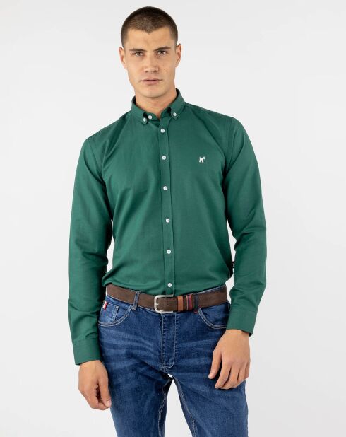 Chemise Tenerife verte